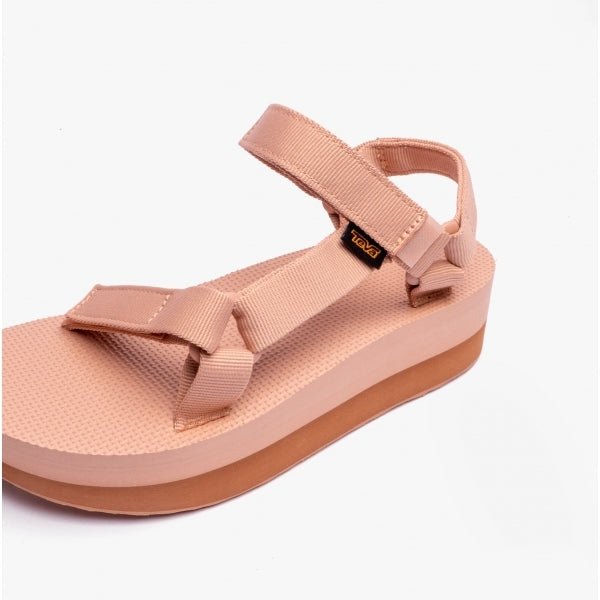 Teva FLATFORM UNIVERSAL Ladies Sandals Maple Sugar/ Lion - Shuperb