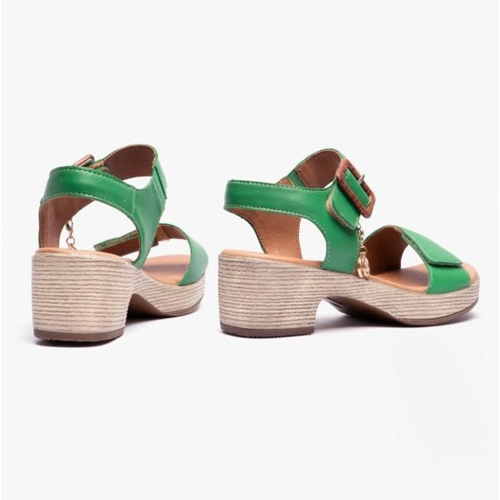 Remonte JERILYN Ladies Strappy Sandals Green - Shuperb