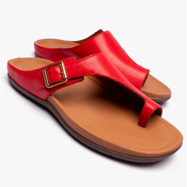 Strive JAVA II Ladies Toe - Loop Sandals Scarlet - Shuperb