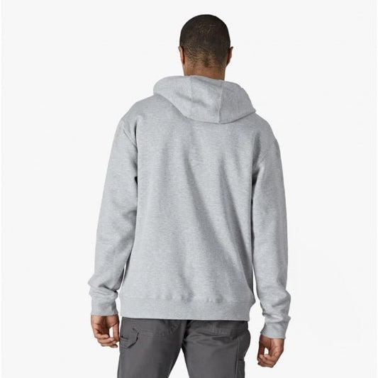 Dickies LOGO GRAPHIC Mens Fleece Hoodie Heather Grey - Shuperb