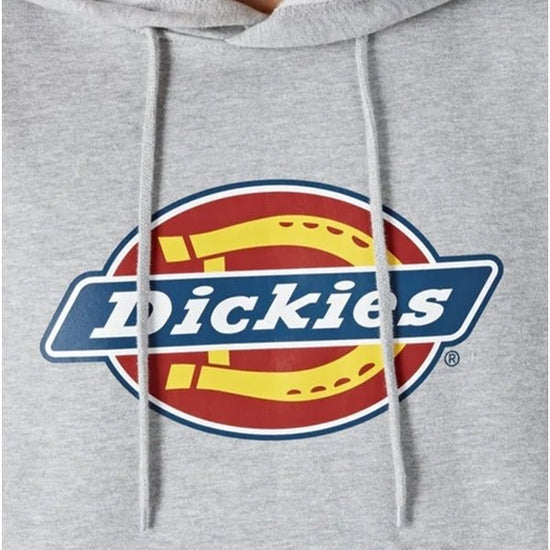 Dickies LOGO GRAPHIC Mens Fleece Hoodie Heather Grey - Shuperb