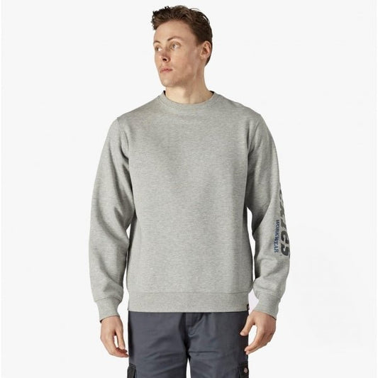 Dickies OKEMO Mens Graphic Sweatshirt Grey Melange - Shuperb