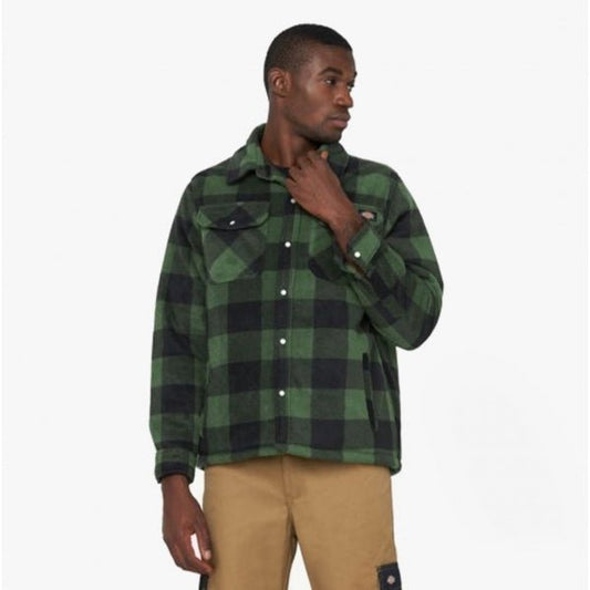 Dickies PORTLAND Mens Shirt Jacket Green - Shuperb