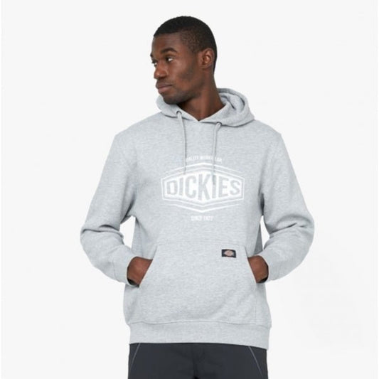 Dickies ROCKFIELD Mens Hoodie Grey Melange - Shuperb