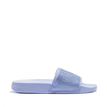 FitFlop IQUSHION EMBELLISHED Ladies Sliders Wild Lavender - Shuperb