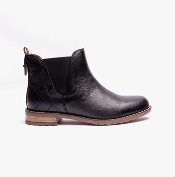 Barbour CAMELIA Womens Chelsea Boots Black - Shuperb