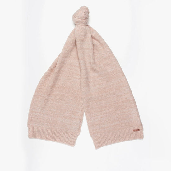 Barbour SPARKLE BEANIE & SCARF Womens Gift Set Pink - Shuperb