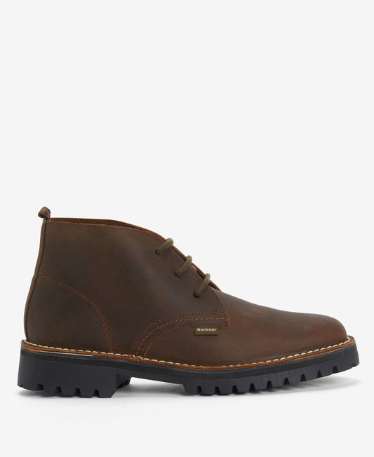 Barbour HOBART Mens Chukka Boots Brown - Shuperb