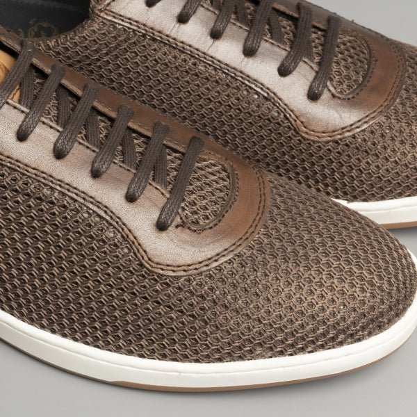 Base London HUSTLE Mens Trainers Brown - Shuperb