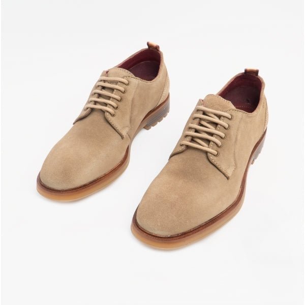 Base London HUGHES Mens Shoes Sand - Shuperb