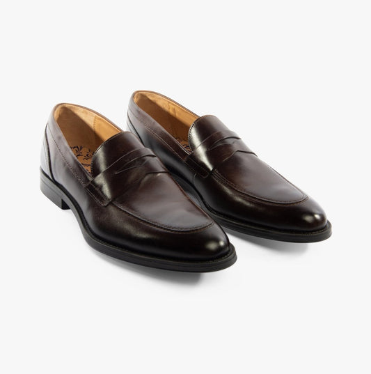 Base London KENNEDY Mens Shoes Dark Brown - Shuperb