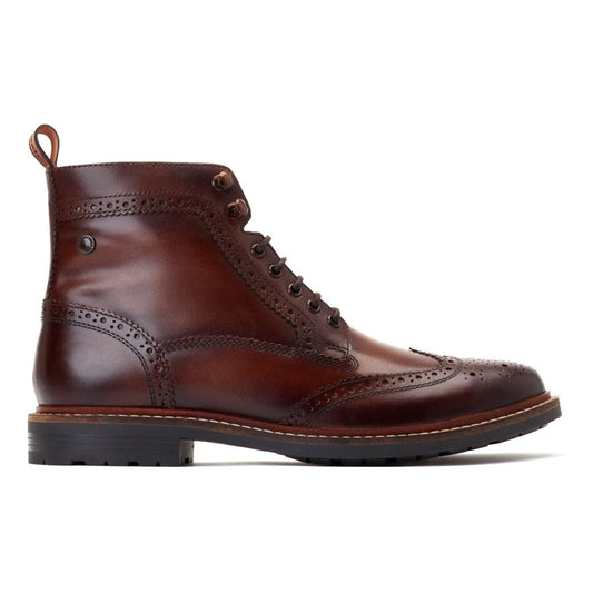 Base London DEALER Mens Boots Brown - Shuperb