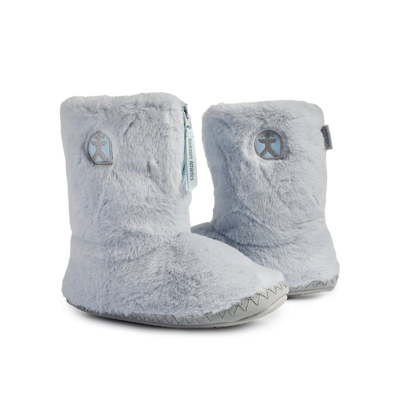 Bedroom Athletics Bedroom Athletics 210080257 Monroe Ladies Faux Fur Boots Arctic Blue / Trace Grey - Shuperb