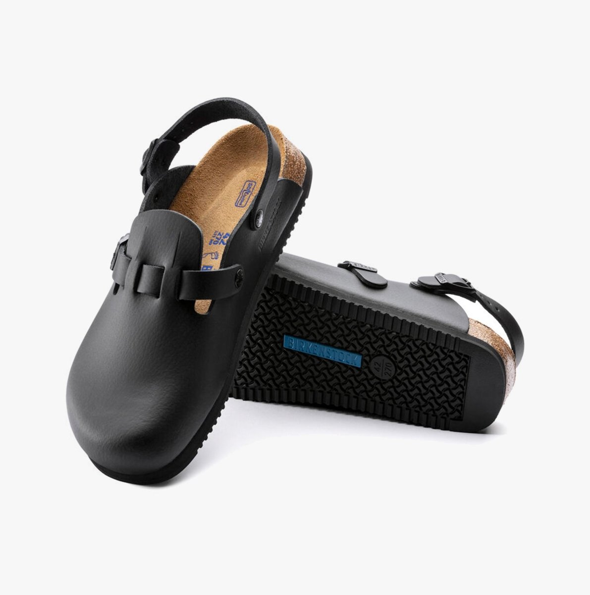 Birkenstock Professional Kay SL LE Mens Clogs Black - Shuperb