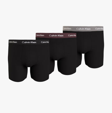 Calvin Klein BOXER BRIEF 3 Pack H54 Mens Boxers Multicoloured - Shuperb