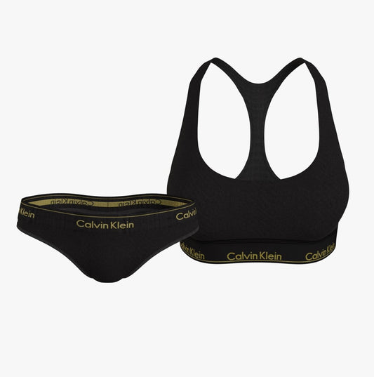 Calvin Klein UB1 Womens Underwear Gift Set Black - Shuperb