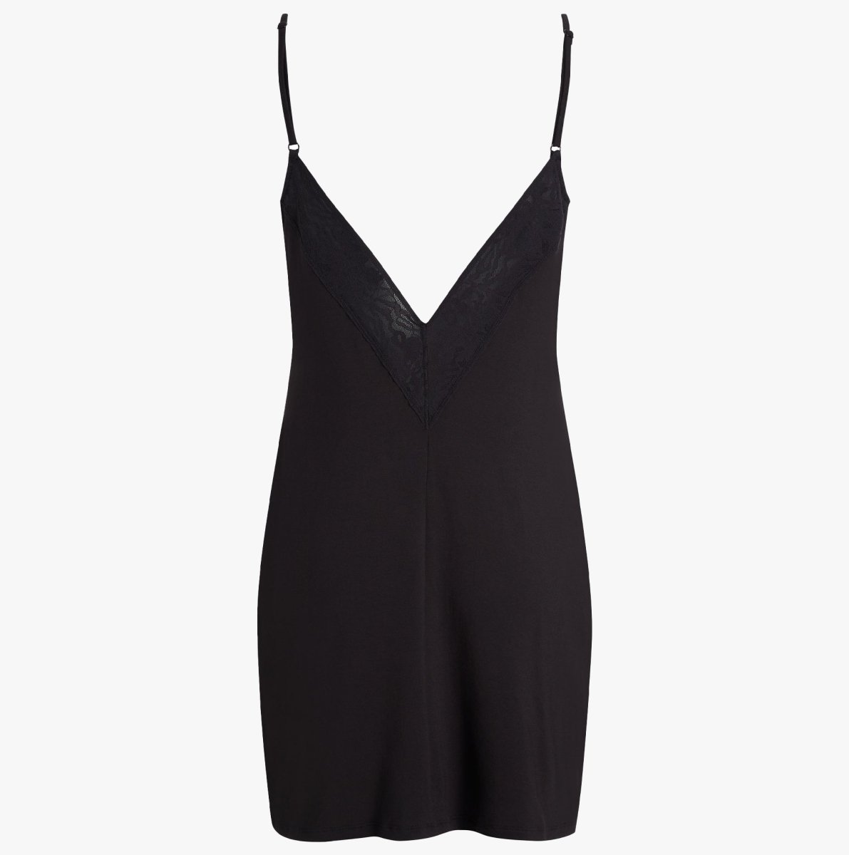 Calvin Klein CHEMISE UB1 Womens Nightdress Black - Shuperb