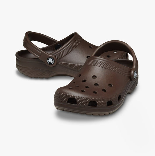 Crocs Crocs CLASSIC Unisex Clogs Coffee - Shuperb