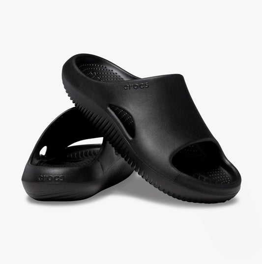 Crocs Crocs MELLOW RECOVERY Unisex Slides Black - Shuperb