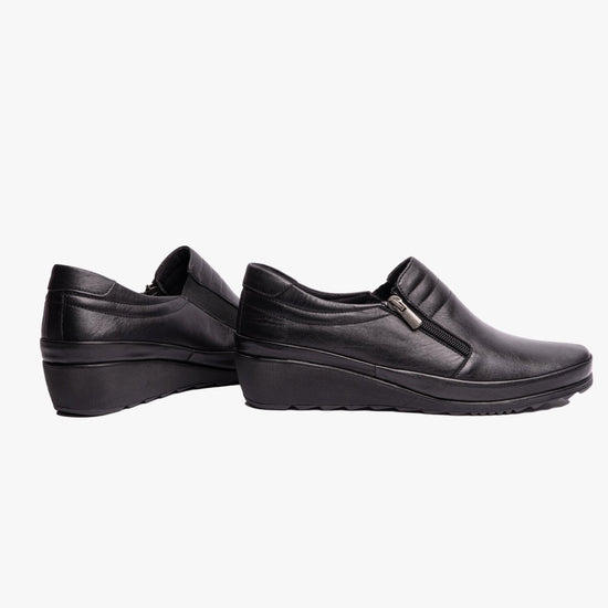 Mod Comfys PLASHA Womens Shoes Black - Shuperb