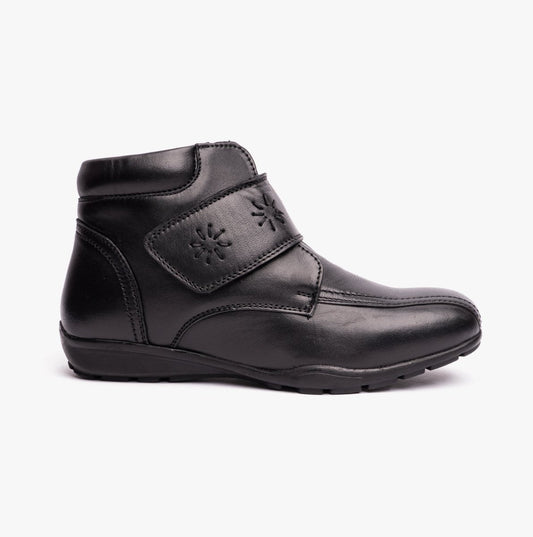 Dr Keller JANET Womens Ankle Boots Black - Shuperb