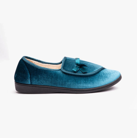 Dr Keller Dr Keller VIOLA Womens Slippers Blue - Shuperb