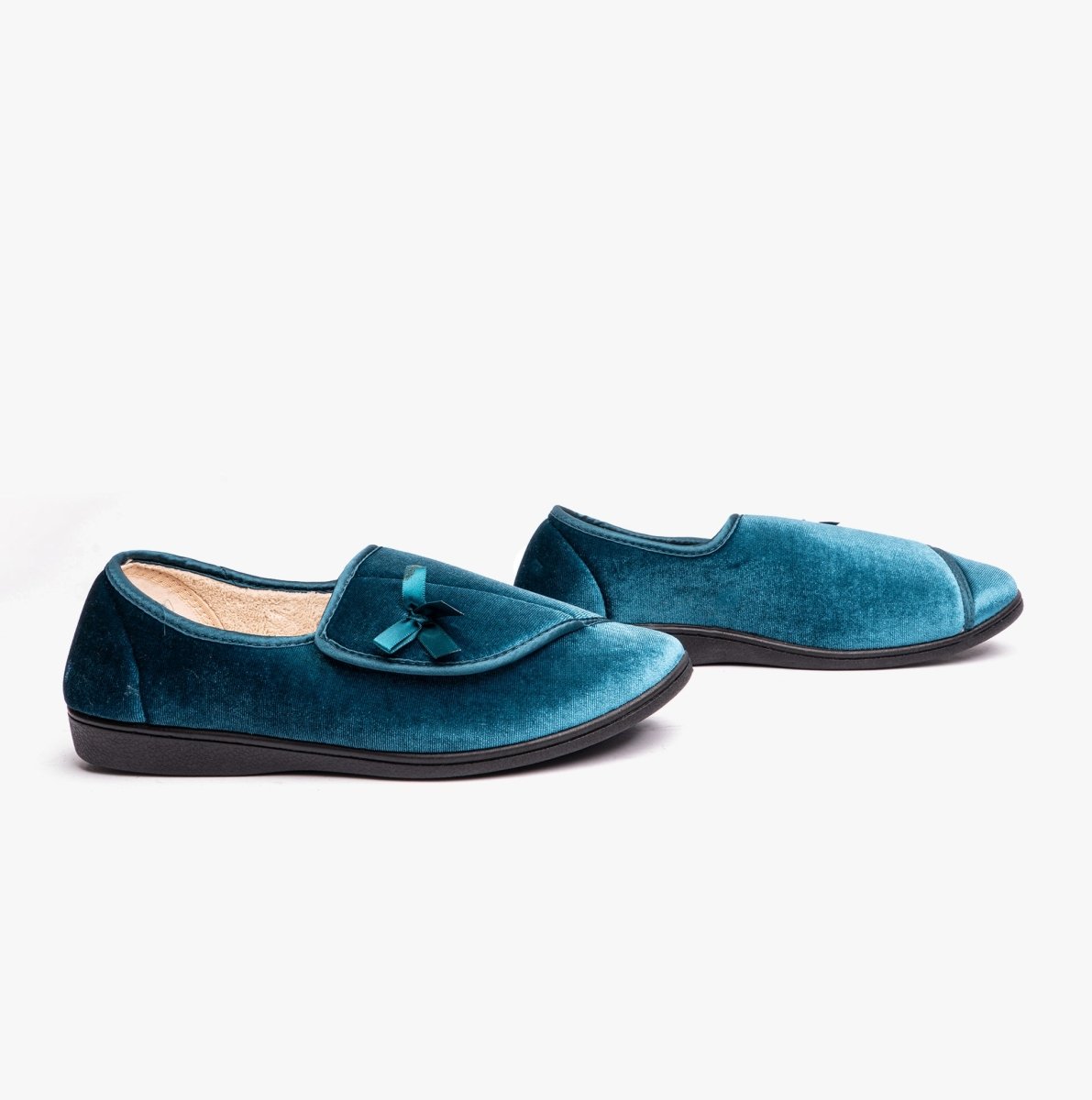 Dr Keller VIOLA Womens Slippers Blue - Shuperb