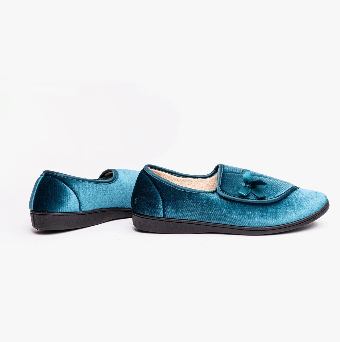 Dr Keller VIOLA Womens Slippers Blue - Shuperb