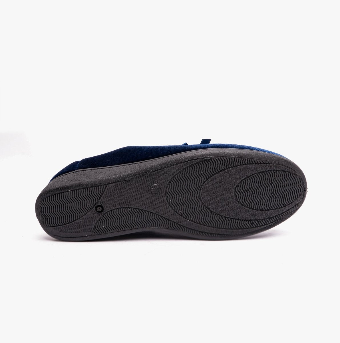 Dr Keller VIOLA Womens Full Slippers Navy - Shuperb