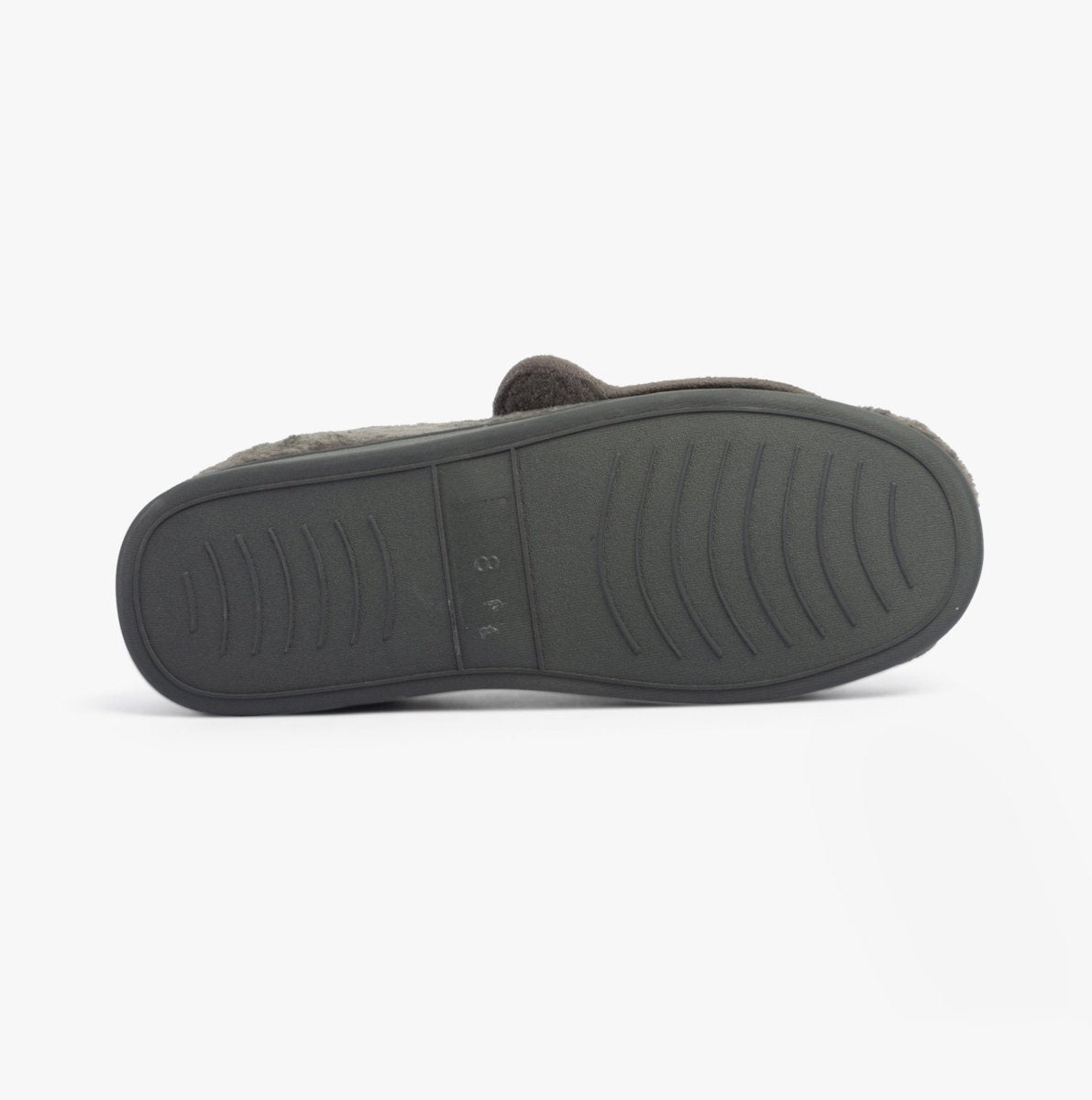 Dr Keller VELVIT Mens Slippers Grey - Shuperb