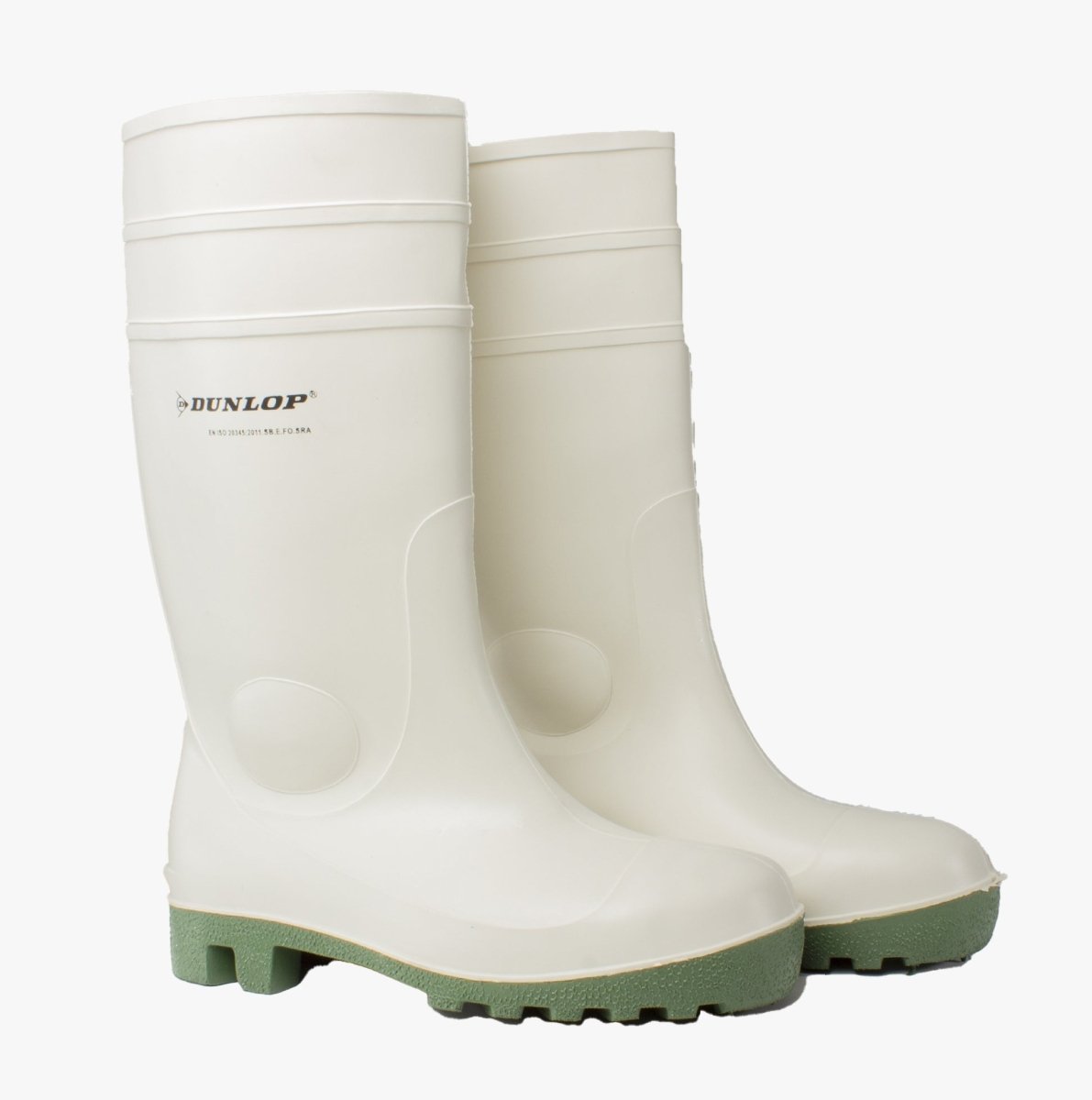 Dunlop PROTOMASTOR FULL SAFETY Mens Wellington Boots White - Shuperb