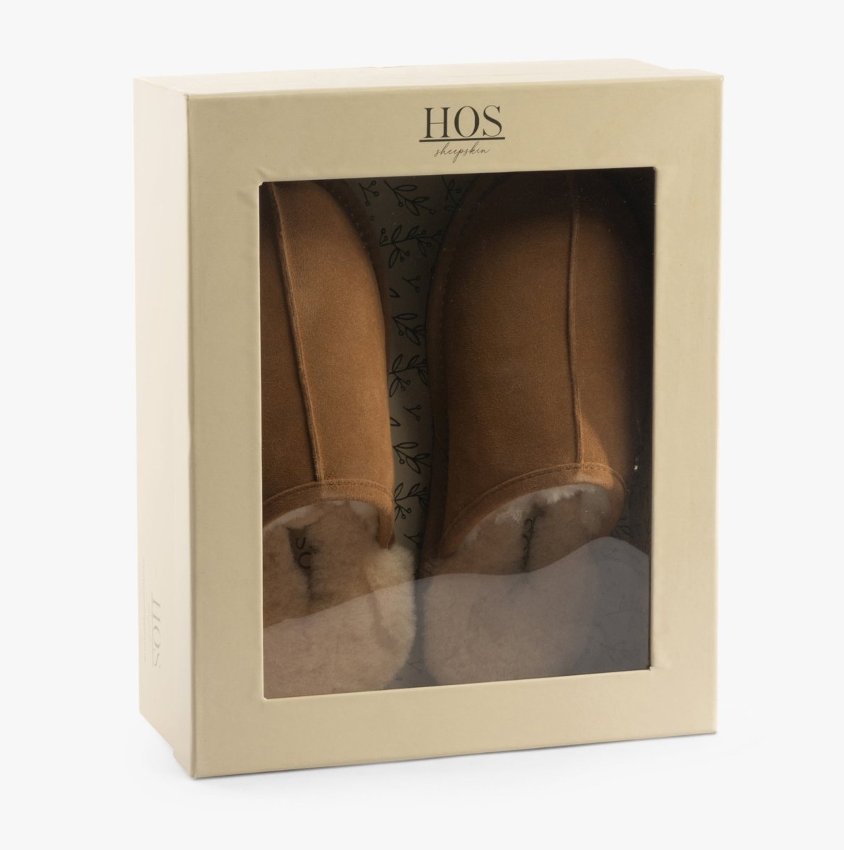 House of Slippers EDWIN Mens Slippers Chestnut - Shuperb