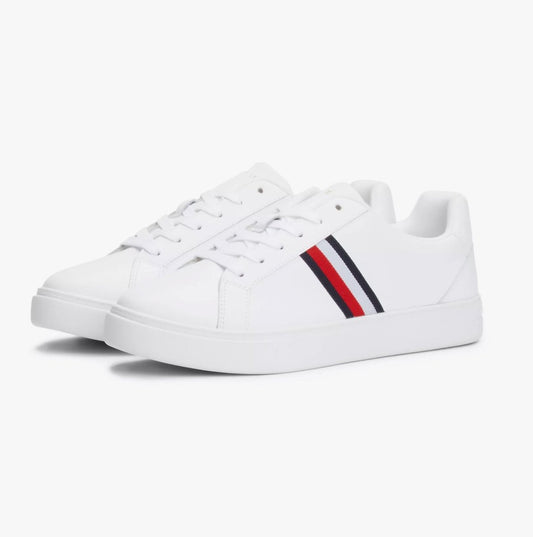 Tommy Hilfiger ESSENTIAL COURT Womens Sneakers White - Shuperb