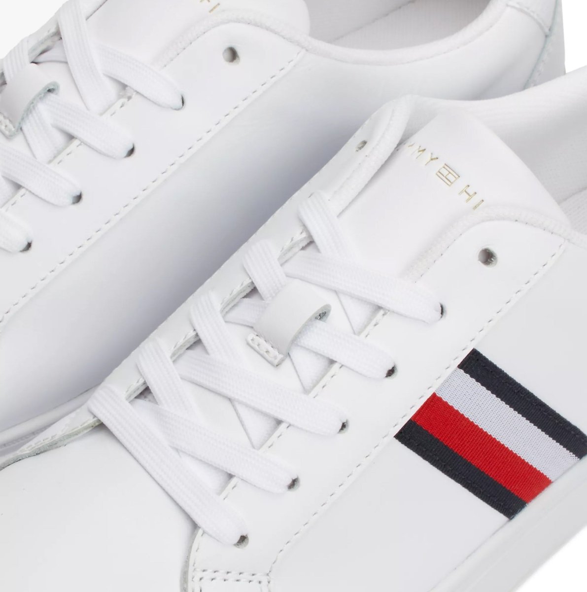 Tommy Hilfiger ESSENTIAL COURT Womens Sneakers White - Shuperb