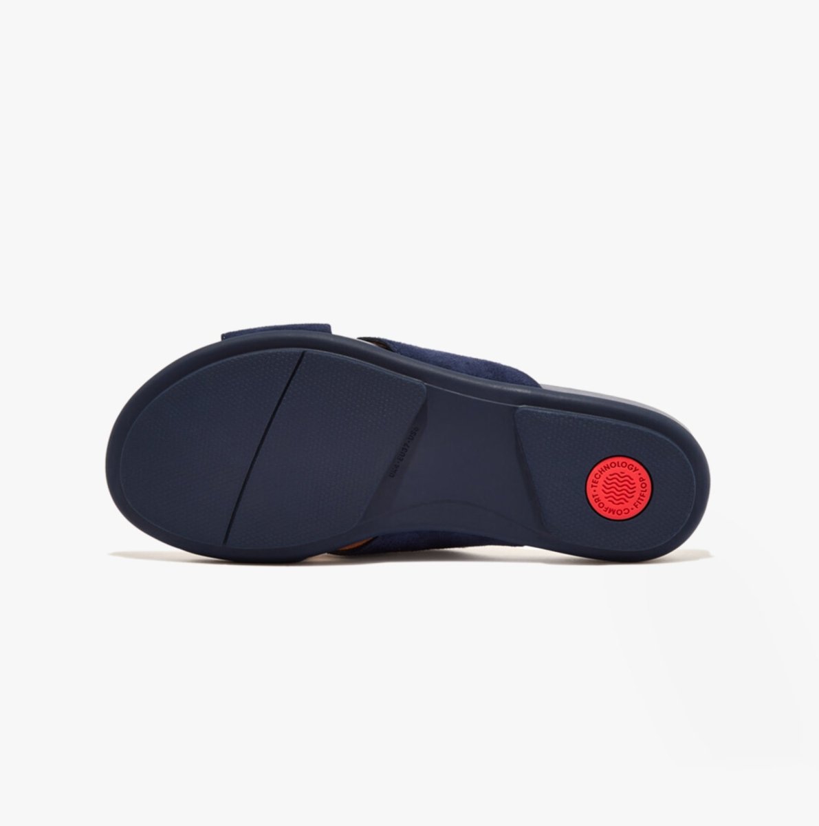 FitFlop GRACIE Ladies Crossover Sliders Midnight Navy - Shuperb