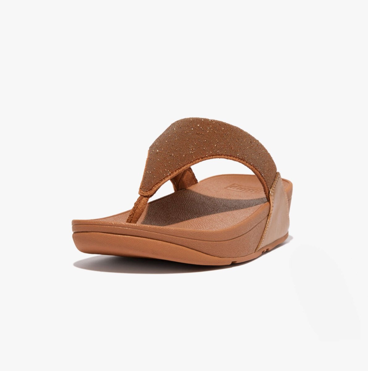 FitFlop LULU OPUL Ladies Toe - Post Sandals Latte Tan - Shuperb