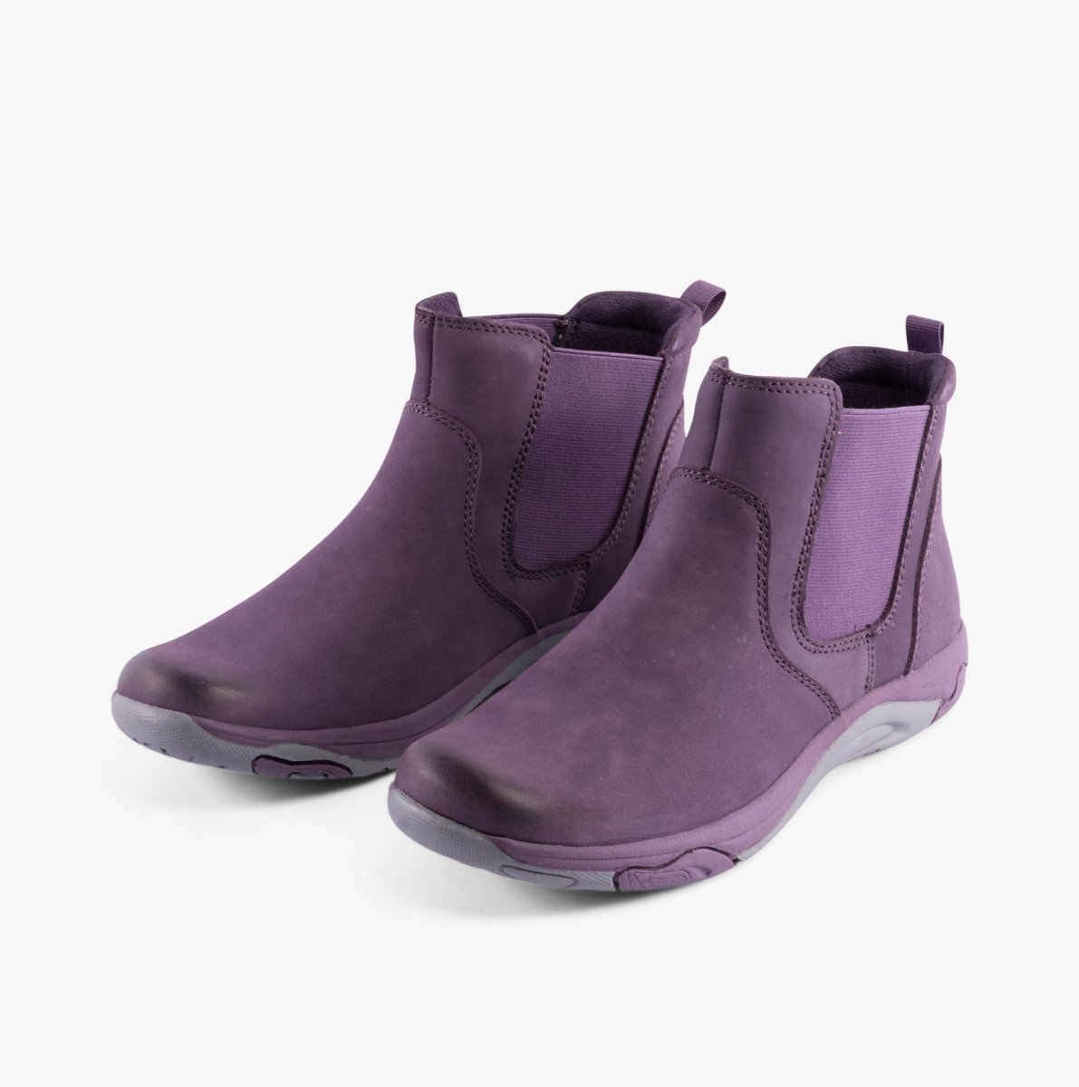 Free Spirit PRETA Womens Boots Plum - Shuperb