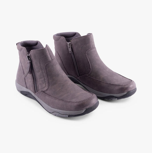 Free Spirit VEDA Womens Boots Grey - Shuperb