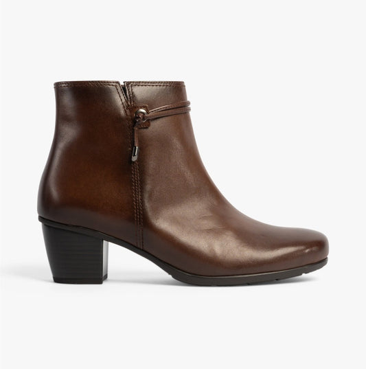 Gabor ELA Womens Ankle Boots Brown - Shuperb