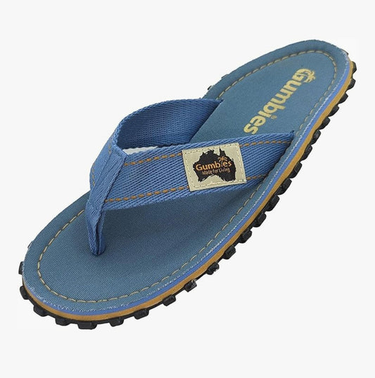 Gumbies ISLANDER Unisex Flip - Flops Classic Light Blue - Shuperb