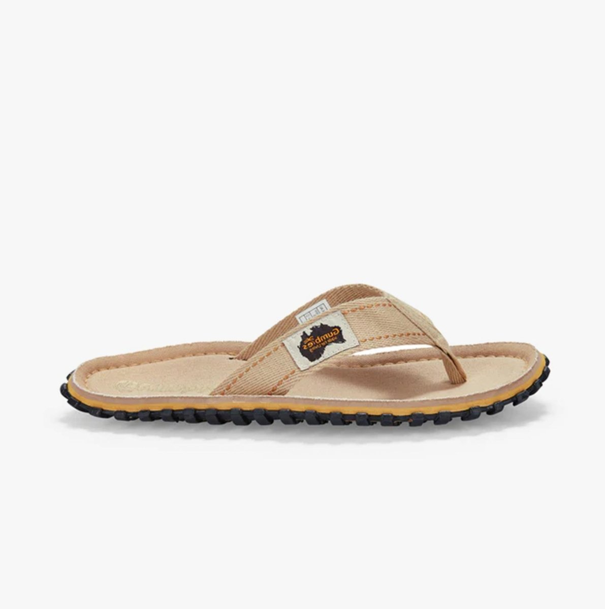 Gumbies ISLANDER Unisex Flip - Flops Classic Sand - Shuperb