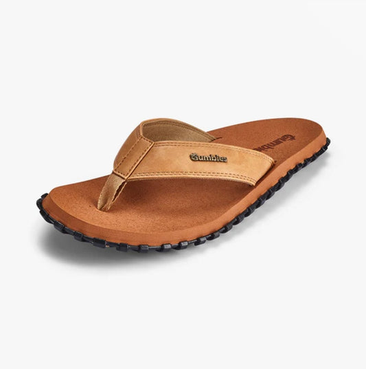 Gumbies VEGOVERT Unisex Flip - Flops Tan - Shuperb