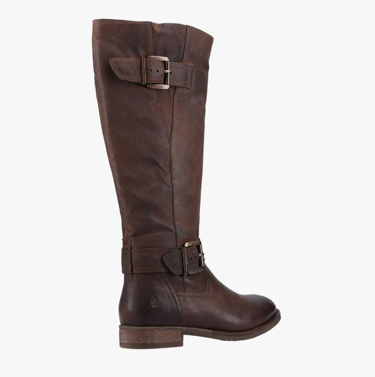 Hush Puppies ESTELLE Ladies Long Boots Brown - Shuperb