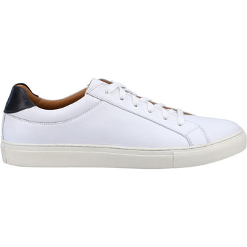 Hush Puppies COLTON Mens Trainers White - Shuperb