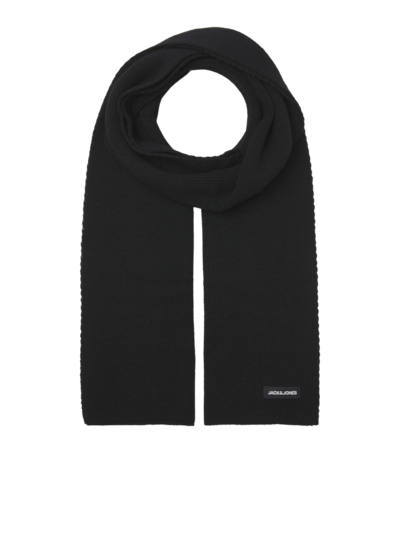 Jack & Jones DNA Mens Scarf & Gloves Black - Shuperb