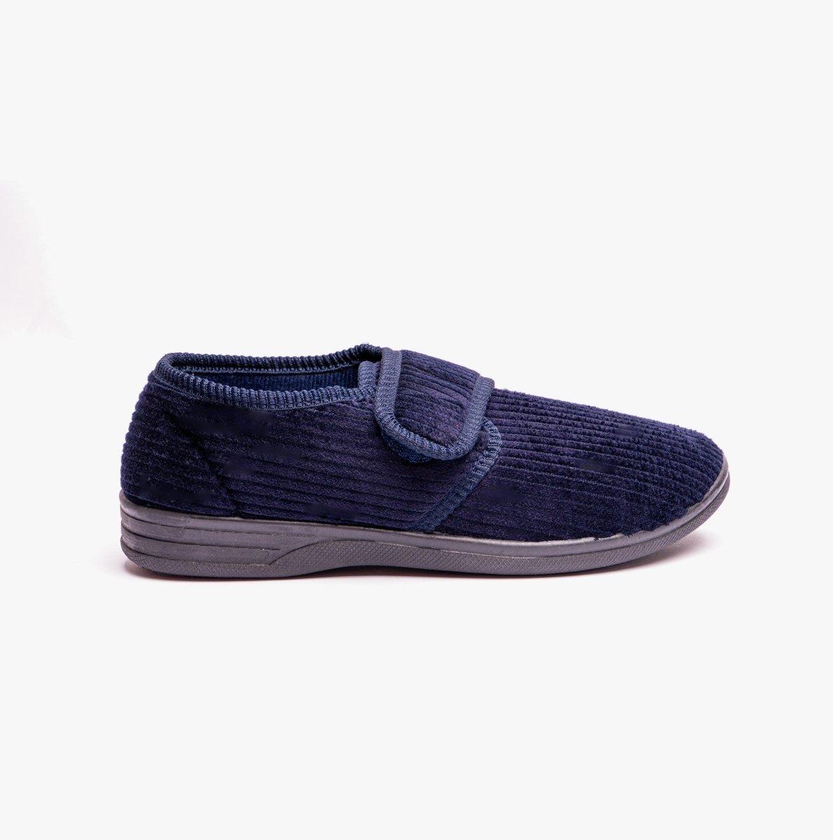 Jo & Joe KEN Mens Slippers Navy - Shuperb