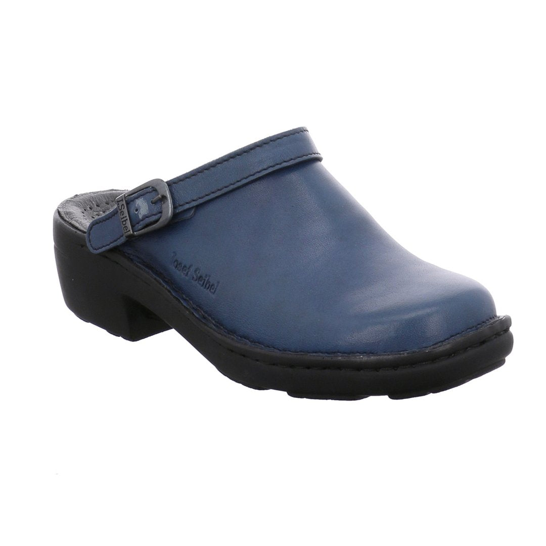 Josef Seibel BETSY Womens Clogs Abisso Blue - Shuperb