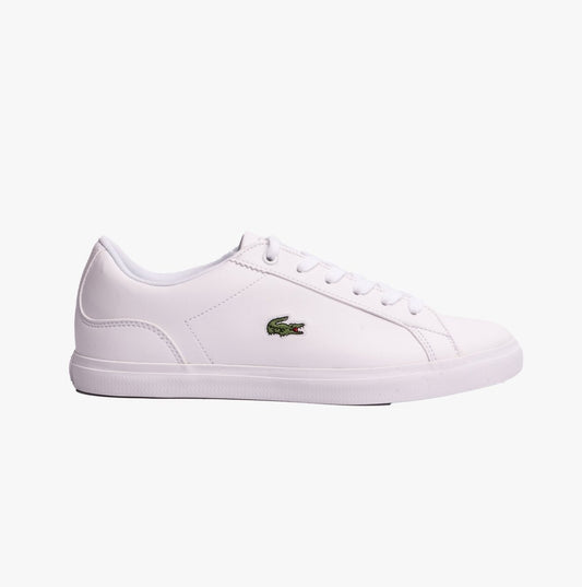 Lacoste LEROND BL 21 1 Unisex Kids Trainers White - Shuperb