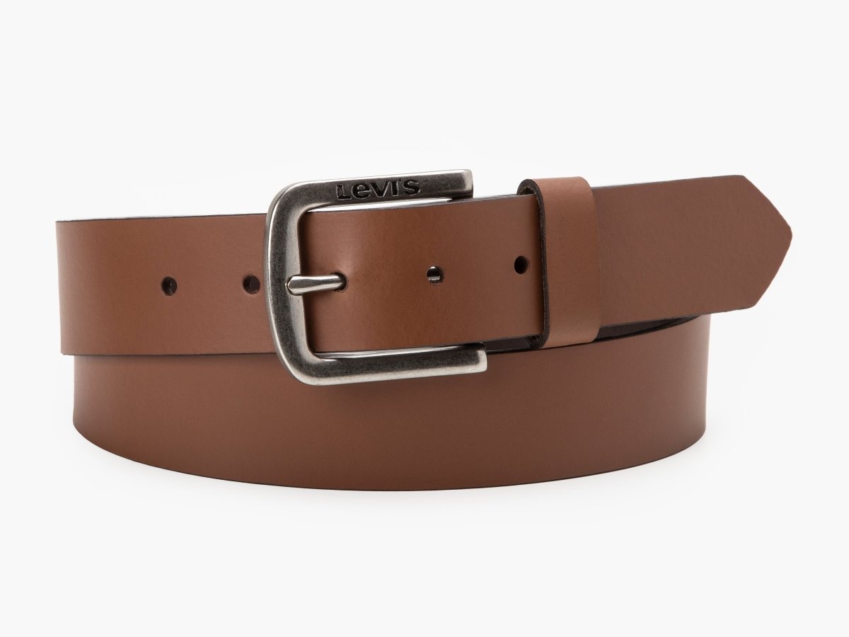 Levi's SEINE Mens Casual Belt Mid Brown - Shuperb