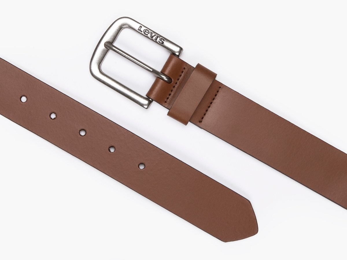 Levi's SEINE Mens Casual Belt Mid Brown - Shuperb